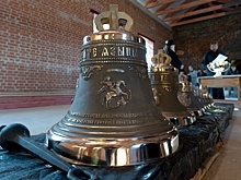 Восстанавливаемая "Суворовская церковь" в Новой Ладоге  получила новые колокола