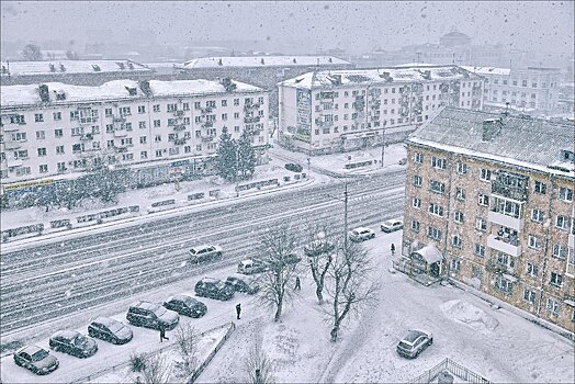 В Омской области сегодня выпадет до 3 сантиметров снега