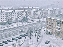 В Омской области сегодня выпадет до 3 сантиметров снега