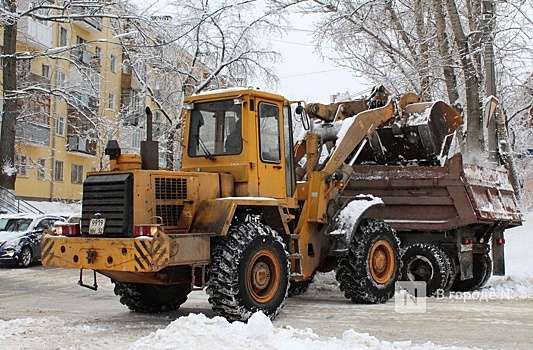 Последствия снегопада ликвидируют в Нижнем Новгороде в выходные