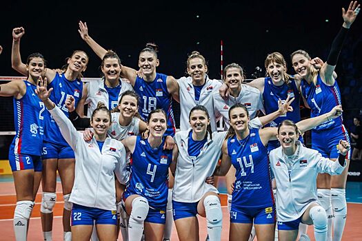Сборная Сербии стала победителем женского чемпионата мира по волейболу