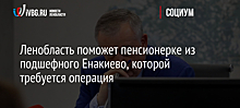 Ленобласть поможет пенсионерке из подшефного Енакиево, которой требуется операция