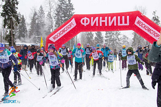 В Зеленограде состоялся московский этап XXXIX открытой Всероссийской массовой лыжной гонки «Лыжня России 2021»