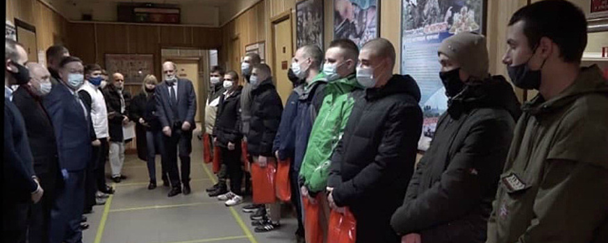 В Красногорске продолжается призывная кампания