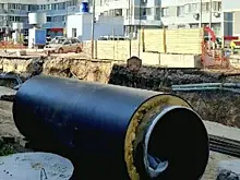 В Самаре перекроют две полосы дороги на Московском шоссе из-за укладки теплотрассы