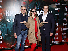 Ирина Безрукова, Вольфганг Черни и другие гости на премьере фильма "Красный призрак"