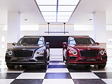 Bentley построила две «Бентайги» с салоном из твида