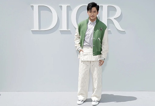 Чжоу был среди особых гостей шоу дома Dior в Париже