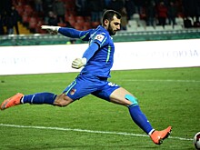Вратарь "Ахмата" Шелия поделился ожиданиями от игры с "Локомотивом"