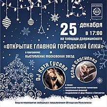 Открытие главной городской елки Дзержинска состоится 25 декабря