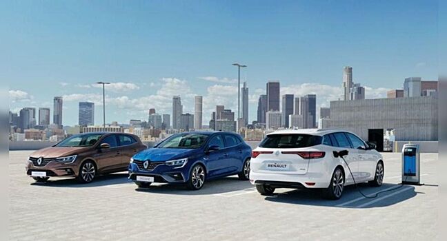 Renault электрифицировал Megane