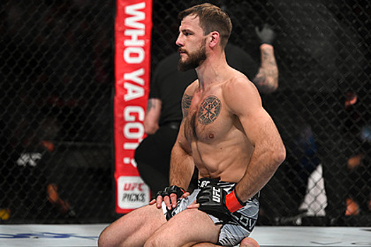 Появилось видео победы уроженца Донбасса нокаутом на турнире UFC