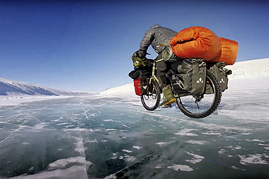 Итальянец проехал по России на велосипеде