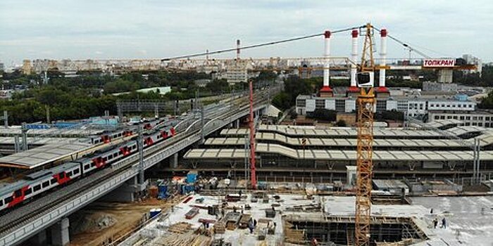 Основные строительные работы на станции метро "Окская" будут завершены в декабре – Собянин