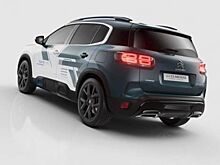 В Париж привезли гибридную версию Citroen C5 Aircross