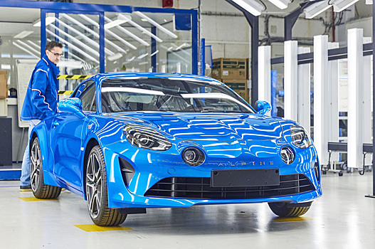 Стартовало производство Alpine A110