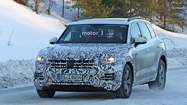 Шпионы объявили охоту на новый Volkswagen Touareg