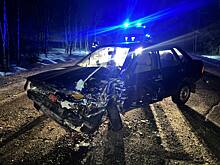 Пьяный водитель во время обгона протаранил два автомобиля