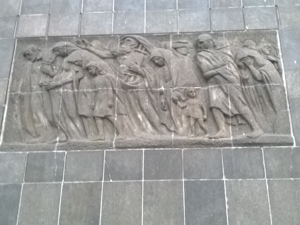 Памятник Героям гетто, Варшава, Польша