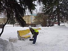 В Курске подрядчик усилил уборку парков и скверов после замечаний городских властей