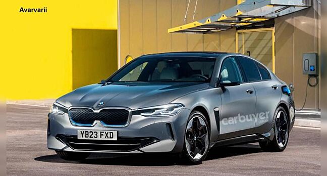 Электрический BMW 5 серии 2023 года получит значок BMW i5