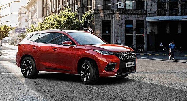 Chery Exeed TX раскрыли на фото