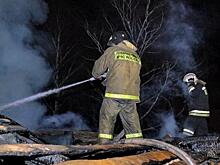 Во время пожара погибли трое мужчин