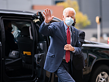 Байден застрял в пробке по пути на похороны Елизаветы II