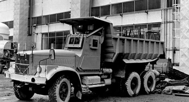 Чернобыльский танк: советский грузовик для ликвидаторов