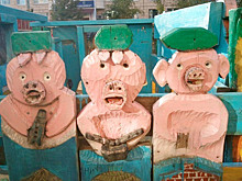 Безумные детские площадки в России