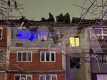В Беслане три человека пострадали при падении беспилотника на жилой дом