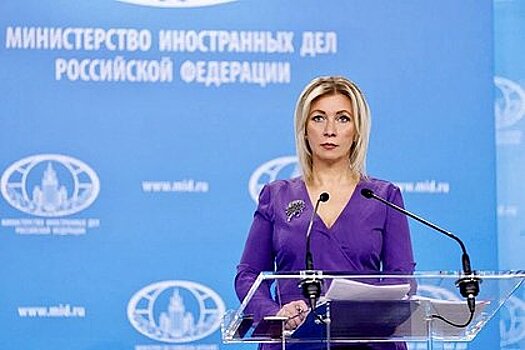 Захарова предложила Зеленскому ввести санкции против Хрюши и Степашки