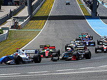 Фиттипальди выиграл вторую гонку Формулы V8 3.5 в Хересе, Оруджев — второй