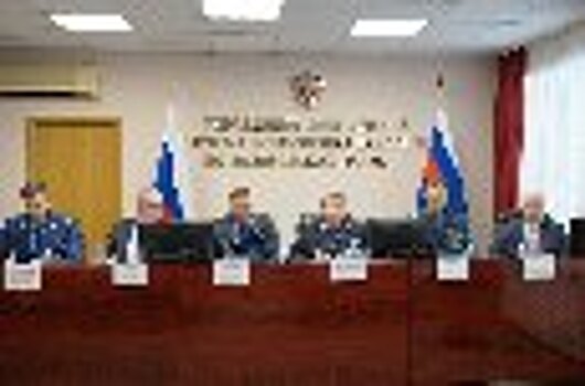 В УФСИН России по Вологодской области состоялось расширенное заседание коллегии