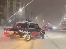 Видео: сотрудники ГИБДД наказали ижевских «дрифтеров»