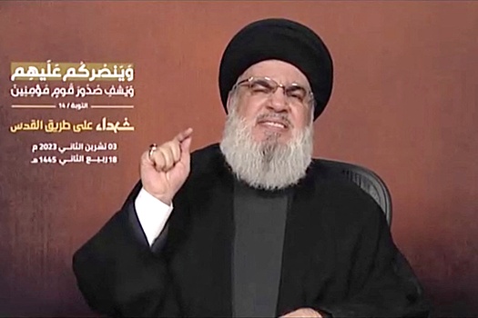Лидер "Хезболла" Насрулла призвал арабские страны разорвать отношения с Израилем
