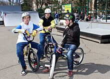 В Анапе открылась бесплатная секция для занятий BMX