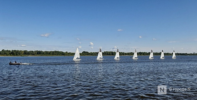 Всероссийская регата открыла День города в Нижнем Новгороде