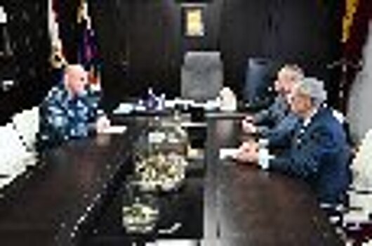 ГУФСИН России по Новосибирской области с рабочим визитом посетил первый заместитель Губернатора региона Юрий Петухов