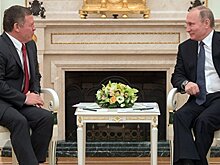 Путин встретился с королем Иордании