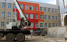 Два этажа новой школы в Горроще готовы к сдаче