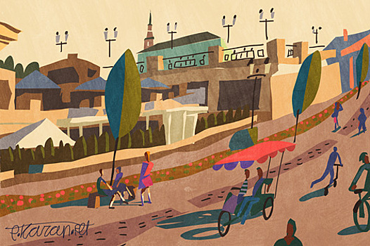 Лето 2017. Путеводитель по «Кремлевской набережной»