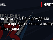 Во Всеволожске в День рождения Ленобласти пройдет пикник и выступит Полина Гагарина