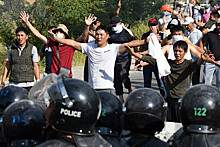 Во время беспорядков в Бишкеке задержаны 40 сторонников Атамбаева