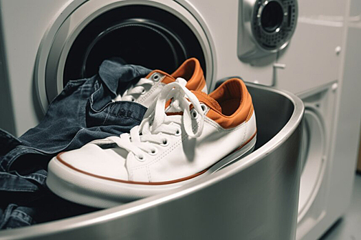 Как постирать кроссовки и кеды в машине, чтобы не испортить