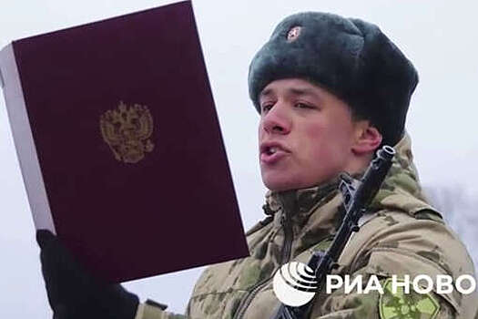 В дивизии им. Дзержинского рэпер Macan принял военную присягу