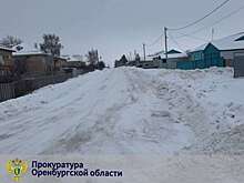 В Александровском районе убрали снег и наледь после вмешательства прокуратуры