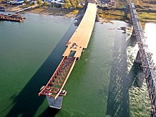 Мостостроители приступили к 10 стадии надвижки Центрального моста