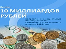 Сергей Меняйло: Более 10 млрд рублей направлено на социальную помощь жителям Северной Осетии