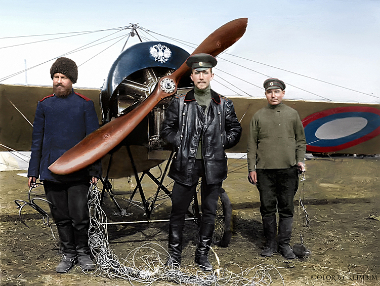 Лучший русский ас–истребитель в Первой мировой войне Александр Казаков, Польша, 1915 год